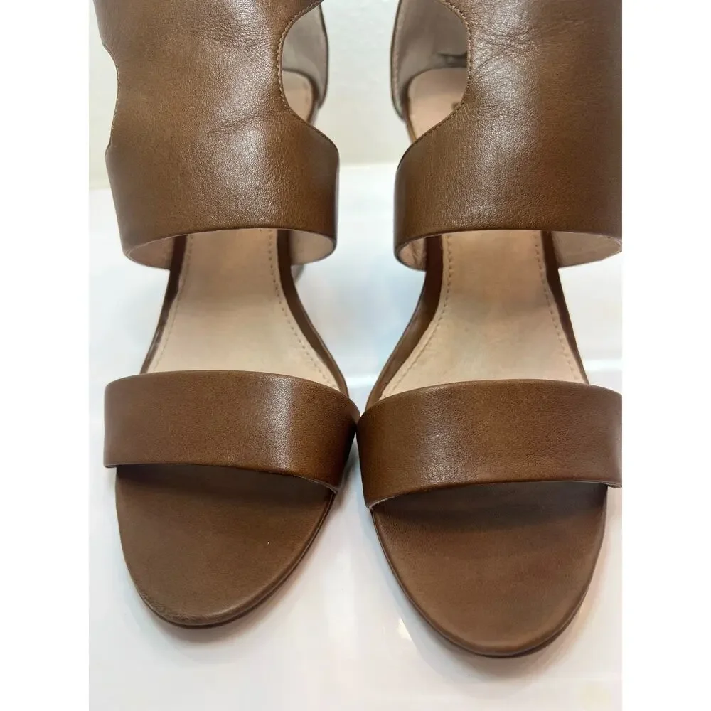 Louise et Cie Rozza Wedge Sandals Brown Women’s Size 10M /40 Casual Chic Stylish